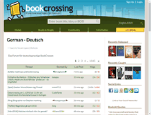 Tablet Screenshot of bookcrossing.de