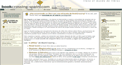 Desktop Screenshot of bookcrossing.es